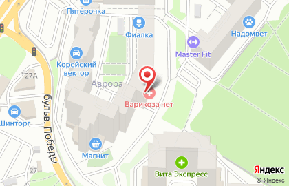 Стоматология Виктория на улице Антонова-Овсеенко на карте