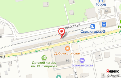 Буттон на карте
