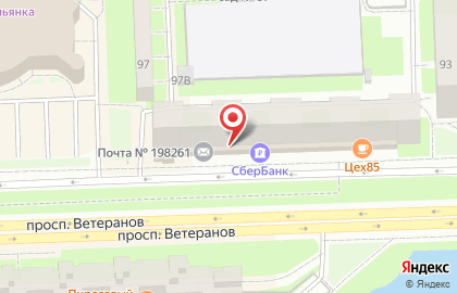 Почта России в Санкт-Петербурге на карте