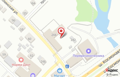 Агентство недвижимости Пермского района в Индустриальном районе на карте