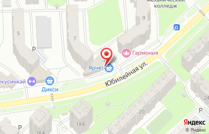 Магазин самообслуживания ЕмЕлЯ на Юбилейной улице на карте