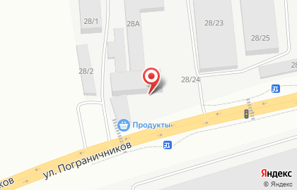 ООО Сенеж-Дистрибуция на улице Пограничников на карте