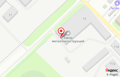 Завод металлоконструкций на Индустриальной улице на карте