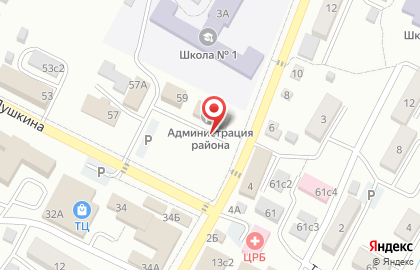 Финансовое Управление, Администрация Надеждинского муниципального района на карте