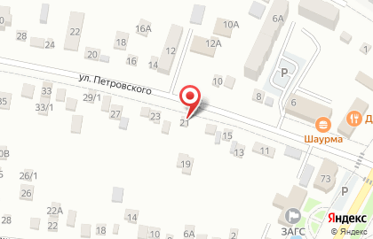 Салон Букет на улице Петровского на карте