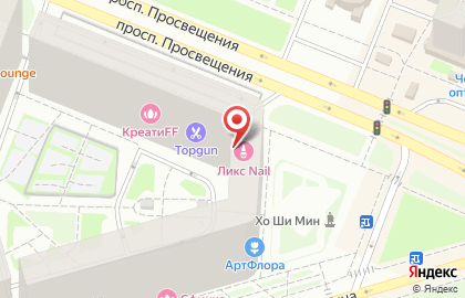 Единый медицинский портал на улице Просвещения на карте