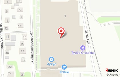 Сервисный центр ПРОСЕРВИС на Деревообделочной улице на карте