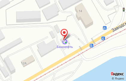 Башнефть в Оренбурге на карте