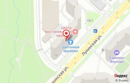 Салон красоты Манго на Лукинской улице на карте