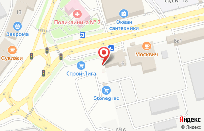 Торгово-производственная компания Выбор-С на Старомарьевском шоссе на карте
