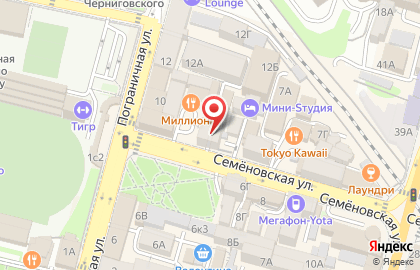 Melange Cafe на Семёновской улице на карте