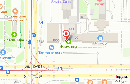 Коммерческий банк Ренессанс Кредит в Орджоникидзевском районе на карте