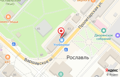 Магазин товаров для дома Home market на Пролетарской улице, 43 на карте