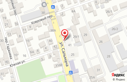 Магазин автозапчастей в Махачкале на карте