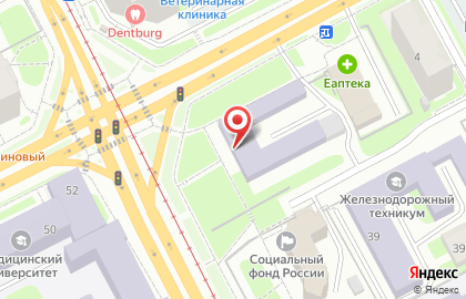 Центр дополнительного образования города Смоленска на карте
