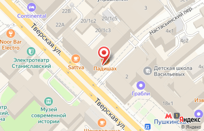 Студия маникюра Si/Si Studio на Тверской на карте