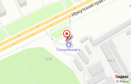 Газпромнефть в Томске на карте