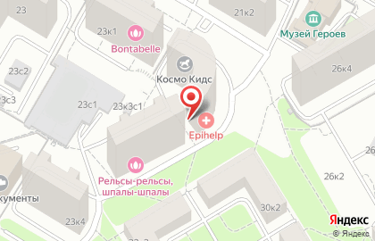 Детский клуб "Формула Детства" на Новочерёмушкинской улице на карте