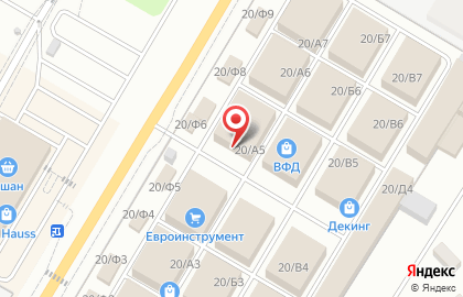 Мир Замков в Москве на карте