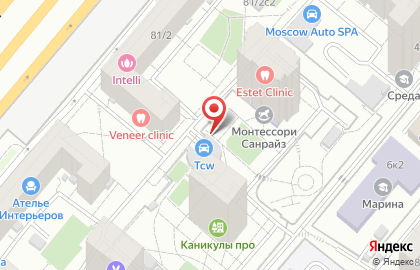 Детейлинг-центр Престиж Кар Детейлинг в Ломоносовском районе на карте