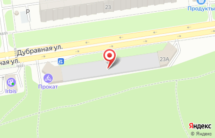 Шиномонтажная мастерская на Дубравной, 23а на карте