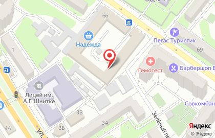 Магазин детской одежды Катюша на Петровской улице на карте