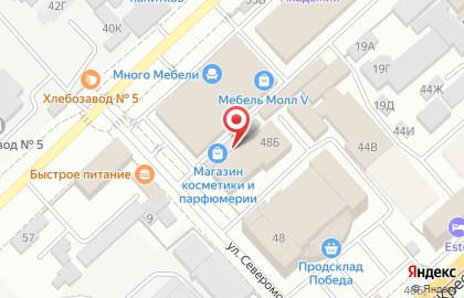 Салон Орматек в Ворошиловском районе на карте