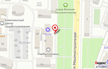 ООО "МРИПП" на улице Машиностроителей на карте