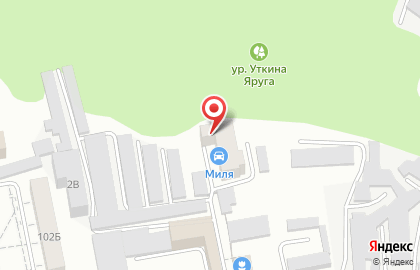 СТО Миля на улице Гагарина на карте