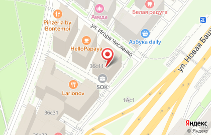 Туристическая компания Визит Курорт на Ленинградском проспекте на карте