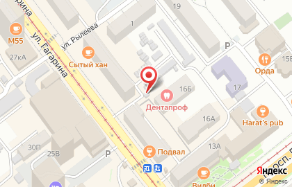 Магазин овощей и фруктов в Железнодорожном районе на карте