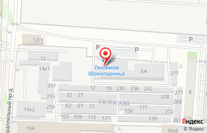 Любимая Шоколадница на карте