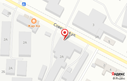 Магазин Феникс на Советской улице на карте