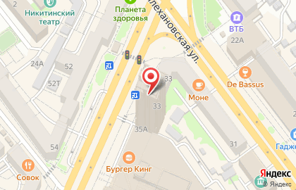 Золотой Лот-ломбард на Кольцовской улице на карте