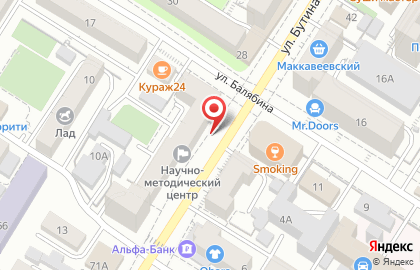 Компания Finiko на улице Бутина на карте