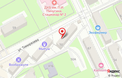 Туристическое агентство Евразия в Свердловском районе на карте