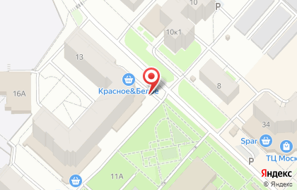 Супермаркет Магнит у дома на улице Мате Залка на карте