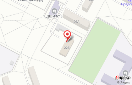Отдел ФСБ в г. Братске по Иркутской области на карте