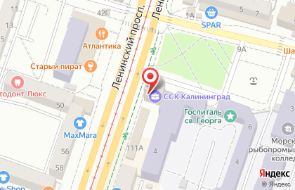 Служба доставки DPD в Калининграде на карте