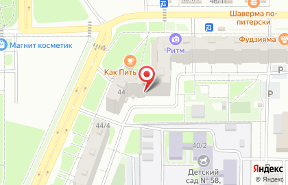 Хостел Микс на Транспортной улице на карте