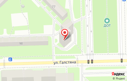 Торговый дома Атлантика на Варшавской улице на карте