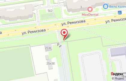 Автостоянка на Тверской (Колпино), 25 к3 лит А на карте