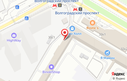 Служба эвакуации Москва 63STS Агент на Волгоградском проспекте на карте