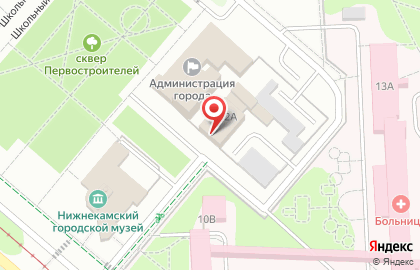 Управление Федеральной службы безопасности Российской Федерации по Республике Татарстан на карте