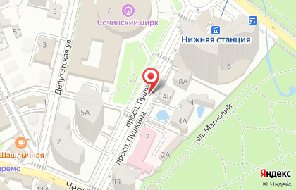 Босфор на проспекте Пушкина на карте