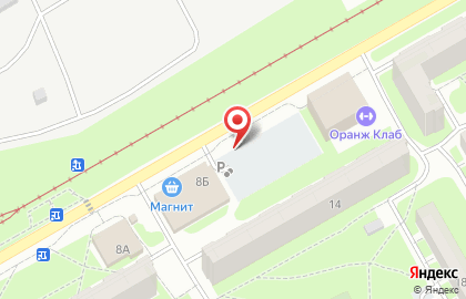 Автостоянка Афганинтер на карте