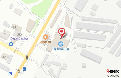 Супермаркет Пятёрочка в Москве на карте