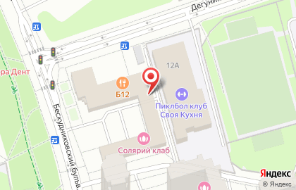 Автошкола ТЕХНИКА на метро Верхние Лихоборы на карте