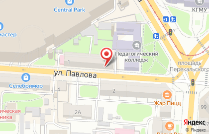 Копировальный центр в Центральном районе на карте