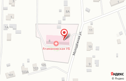 Атамановская участковая больница на карте